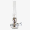 Aladdin Lamp Wall Bracket Lamp Clear Crystal Glass with Nickel Wall Bracket