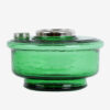 Aladdin Lamp Wall Bracket Lamp Emerald Green with Nickel Wall Bracket - Image 2