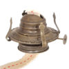 Antique Brass Plated Oil Lamp Burner.
