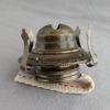 #2 Brass Plated Oil Lamp Burner Antique Finish with Collar - Image 5