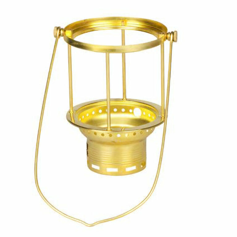 Petromax Lantern Replacement Frame for HK350 and HK500 Series in Brass