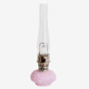 Aladdin Lamp Limited Edition Genie II Lamp in Crown Tuscan Glass with Nickel Burner