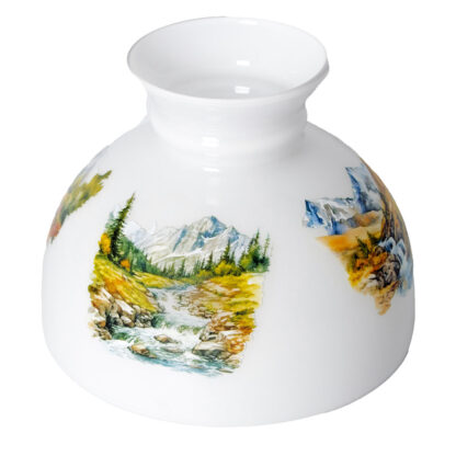 Aladdin Lamp Wild Mountain Stream Shade