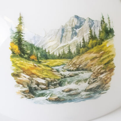 Aladdin Lamp Wild Mountain Stream Shade - Image 4