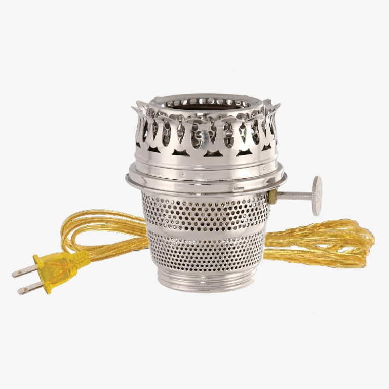 Aladdin Lamp Style Electric Convertor Burner for Heelless Chimneys
