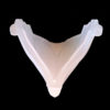 Markel Batwing Princess Slip Shade in White Satin Enamel - Image 4