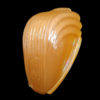 Markel Fixture Chevron #2900 Line Slip Shade in Iridescent Peach - Image 2