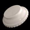 Teardrop Pattern Oil Lamp Font White Opal Glass - Image 4