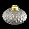 Diamond Quilt Oil Lamp Font Clear Crystal Glass - Image 2