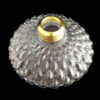 Diamond Quilt Oil Lamp Font Clear Crystal Glass - Image 3