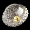 Diamond Quilt Oil Lamp Font Clear Crystal Glass - Image 4