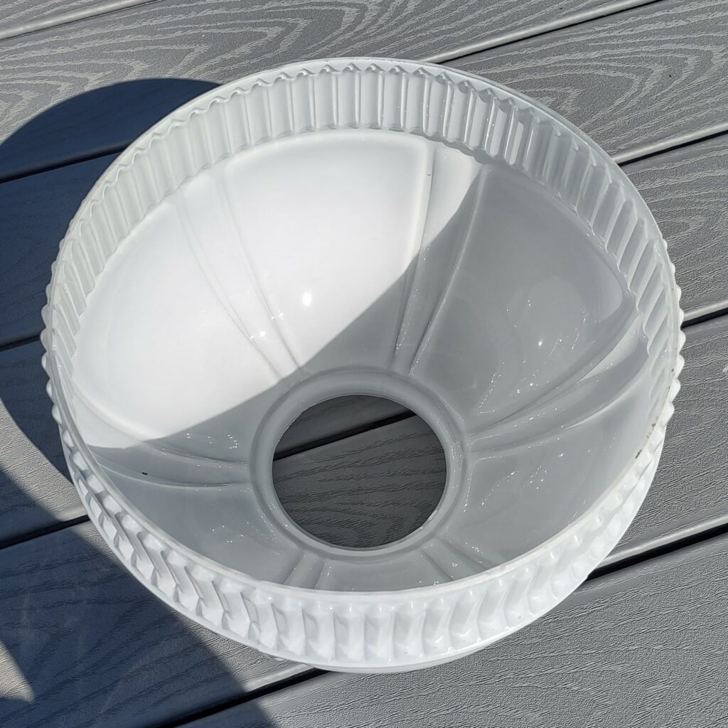 Aladdin Lamp Old Original 616 Glass Shade for Model 12 4-post Hanging ...