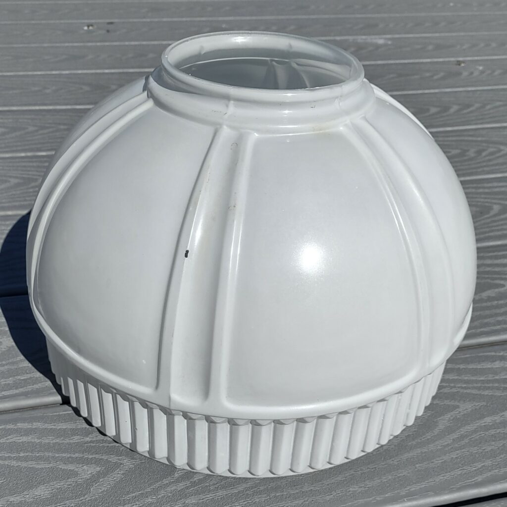 Aladdin Lamp Old Original 616 Glass Shade for Model 12 4post Hanging