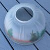 Aladdin Lamp Old Original 620S Glass Shade for Model 12 4-post Hanging Lamps - Image 3