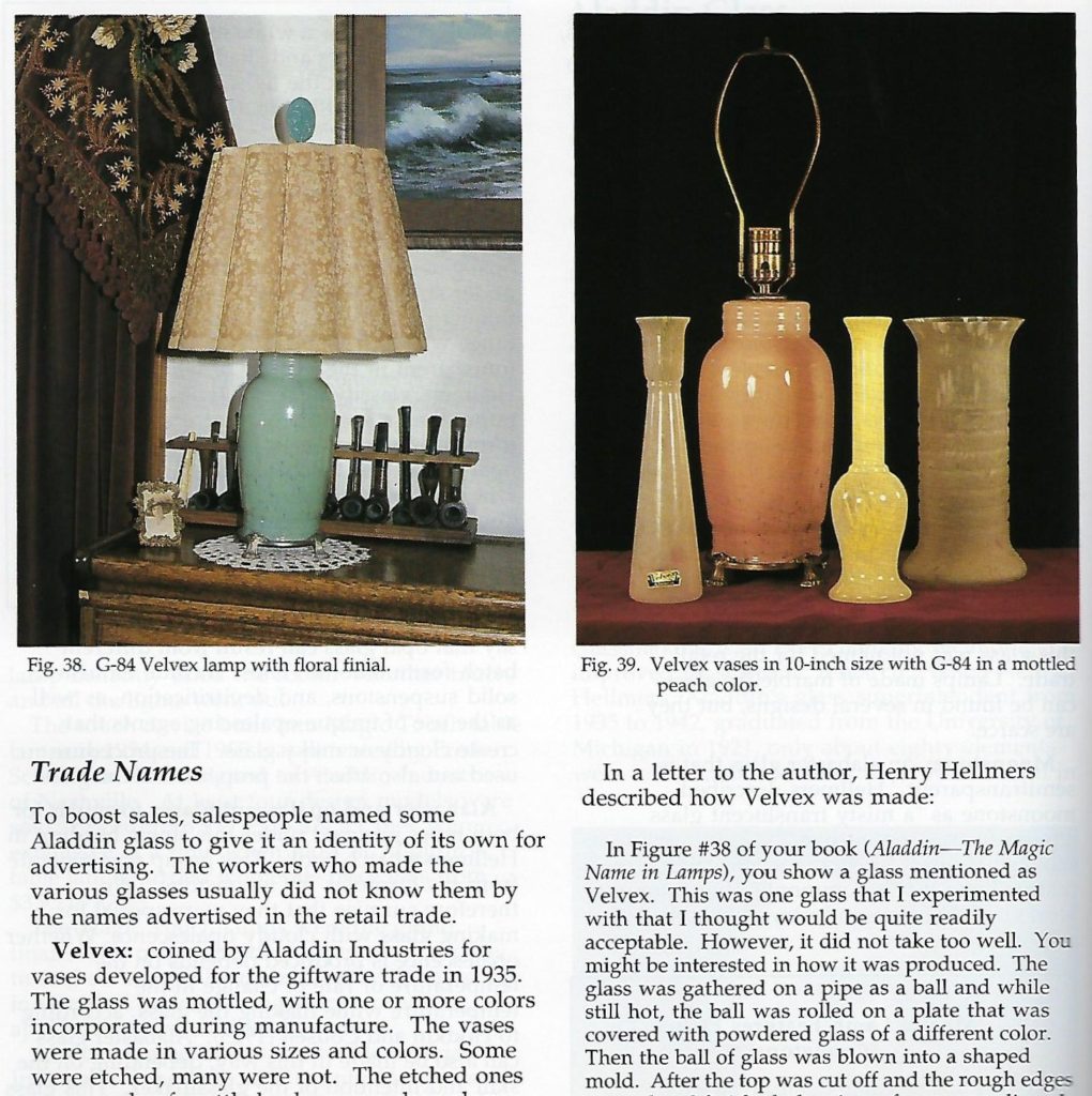 Aladdin Electric Lamps by J.W. Courter Imperial Lighting Co.