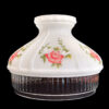 Red Roses Glass Shade