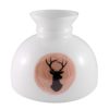 Glass Oil Lamp Shade