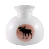 Glass Oil Lamp Shade