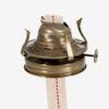 Fruit Jar Oil Lamp Burner and Collar Antique Finish