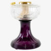 Aladdin Lamp Clear over Amethyst Lincoln Drape with Opal M752 Shade - Image 2