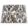 Damask oil lamp shade