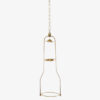 Aladdin Lamp Brass Hanging Lamp Frame Part # H715 - Image 2