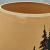 Aladdin Lamp Log Cabin Paper Shade circa 1950's - Image 3