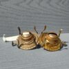 Victoria Flat Wick Oil Lamp Burners #1 Size sold as a pair