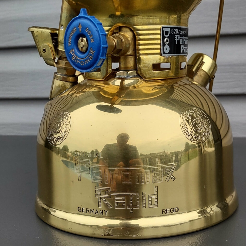 Petromax Lantern HK500 in Brass Finish Imperial Lighting Co.