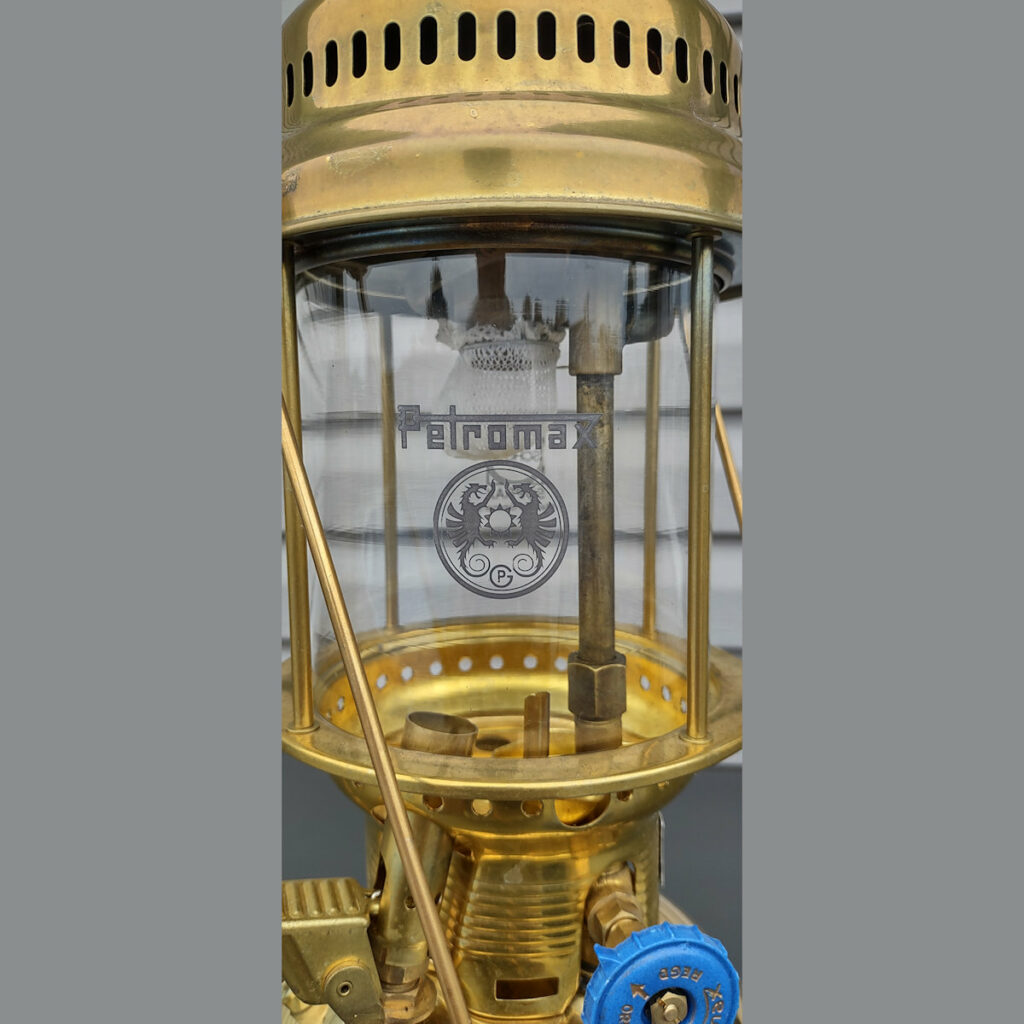 Petromax Lantern HK500 in Brass Finish Imperial Lighting Co.