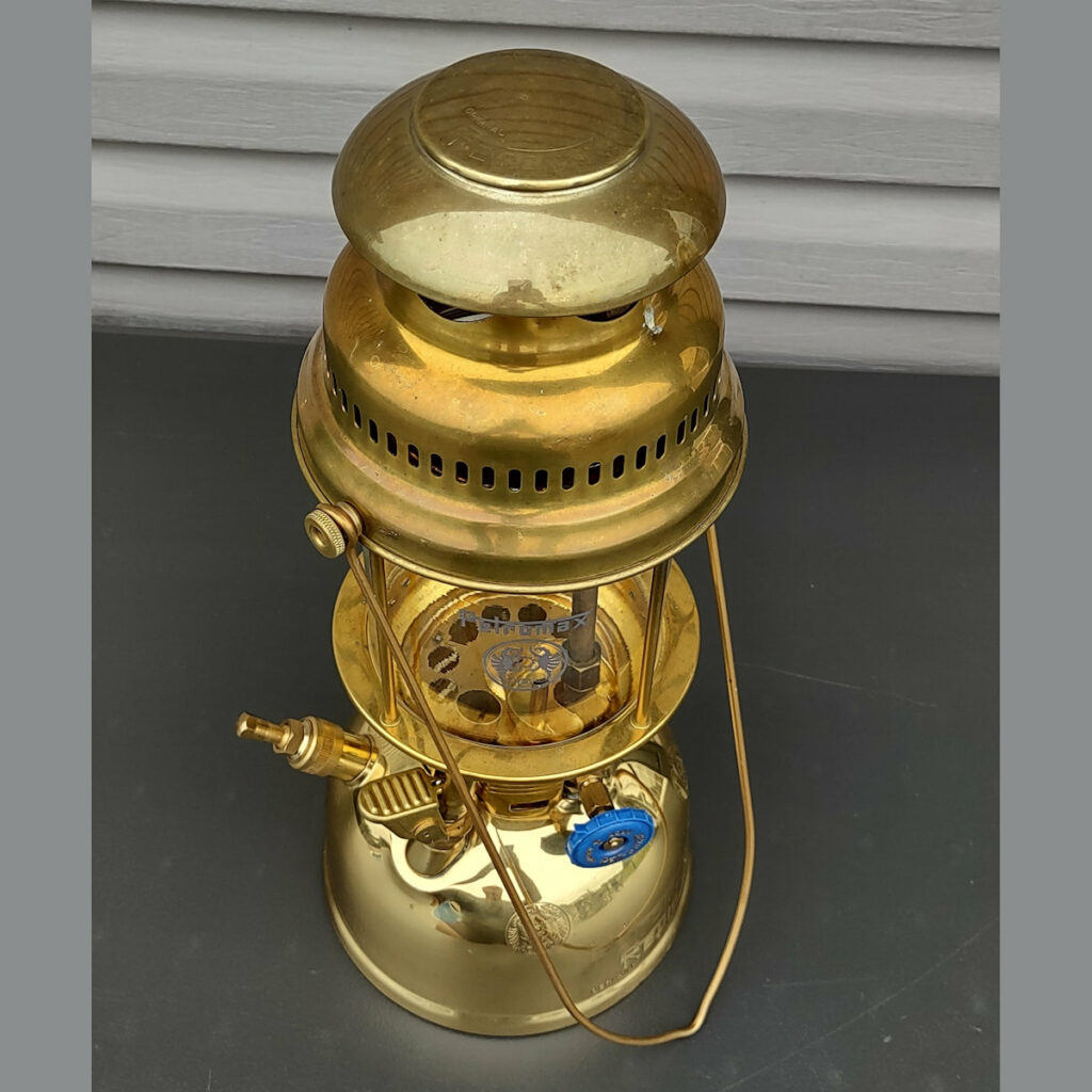 Petromax Lantern HK500 in Brass Finish Imperial Lighting Co.