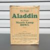 Aladdin Lamp Font Box from Middle 1930's