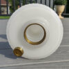 Aladdin Lamp Solitaire White Moonstone Glass Circa 1938 - Image 11