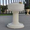 Aladdin Lamp Solitaire White Moonstone Glass Circa 1938 - Image 3