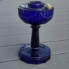 Aladdin Lamp Cobalt Blue Tall Lincoln Drape Circa 1940-1949 - Image 2