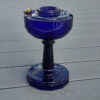 Aladdin Lamp Cobalt Blue Tall Lincoln Drape Circa 1940-1949