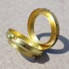 Flat Wick Oil Lamp Fuel Filler Collar #2 Size Patented May 24, 1887