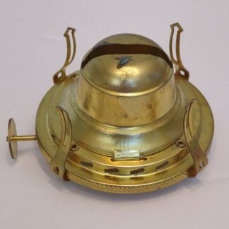 #2 Oil Lamp Burner Brass Plated