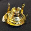Queen Anne #1 Oil Lamp Burner Solid Brass New - Image 2