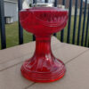 Aladdin Lamp Ruby Red Short Lincoln Drape