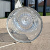 Three Face Crystal Glass Goblet - Image 4