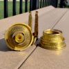 Aladdin Lamp Chicago Model B Burner Brass Finish - Image 5