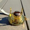 Queen Anne #1 Oil Lamp Burner Solid Brass Old Stock