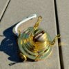 Queen Anne #1 Oil Lamp Burner Solid Brass Old Stock - Image 3