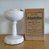 Aladdin Lamp Alacite Tall Lincoln Drape Font. New in Box 1942-1949