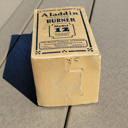 Aladdin Lamp Model 12 Burner New in Box Nickel Finish - Image 5