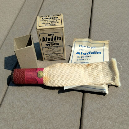 Aladdin Lamp Early Model 11 Wick New Old Stock - Image 2