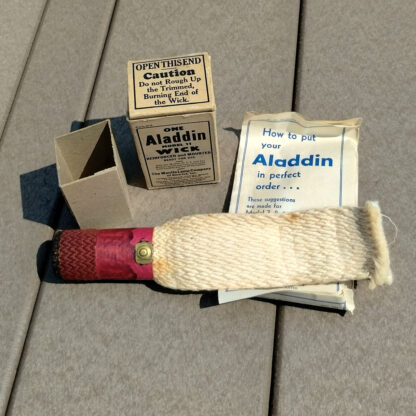 Aladdin Lamp Early Model 11 Wick New Old Stock - Image 3