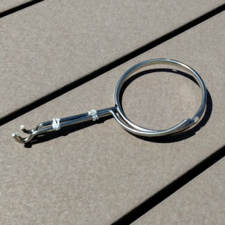 Aladdin 10 inch tripod nickel finish.
