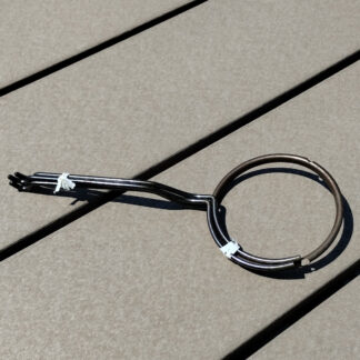 Aladdin Lamp Brand 14 inch Tripod Bronze Finish.